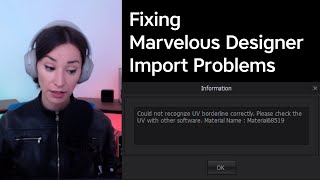 Troubleshooting Marvelous Designer Import Problems [upl. by Hughmanick]