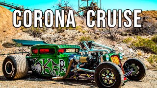 We Drove Custom RAT RODS amp HOT RODS Down An EMPTY LAS VEGAS STRIP  RAT ROD TAKE OVER [upl. by Charbonneau]