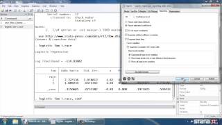 Logistic regression in Stata® part 3 Factor variables [upl. by Moberg]