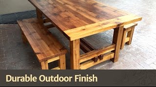 Durable Outdoor Finish [upl. by Kacey]