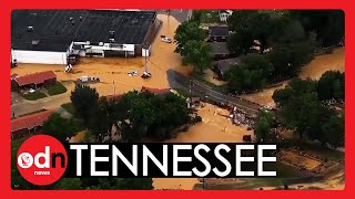 Tennessee Flash Floods KILLS Dozens [upl. by Wohlert]