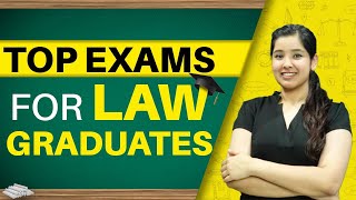 TOP Exams for Law Students  Exams after LL B [upl. by Ahar]