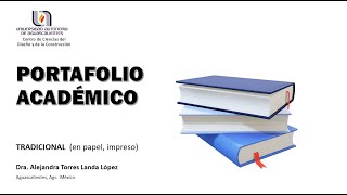 Tutorial portafolio académico tradicional [upl. by Notsgnik]