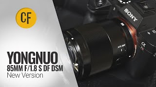 Yongnuo 85mm f18 DF DSM New version [upl. by Hpejsoj]