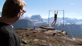 Basejump goes wrong when metal bar collapses [upl. by Alyakcim]