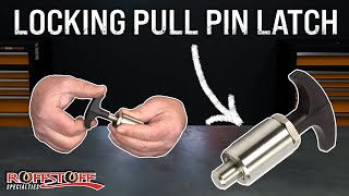 Locking Pull Pin Latch [upl. by Hsirt]