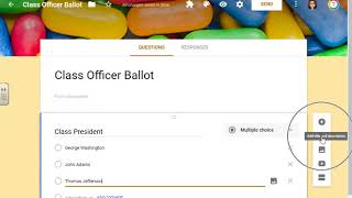 Using Google Forms to Create Ballots [upl. by Heilman]