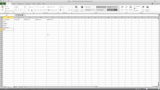 Creating Data Source in Excel [upl. by Rosalind819]