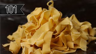 Cómo hacer pasta desde cero  Bien Tasty [upl. by Karlotte]