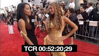 Aaliyah and Beyonce at the 2000 MTV Movie Awards [upl. by Farmelo]