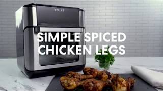 Instant Vortex Plus  Simple Spiced Chicken Legs [upl. by Nacul583]