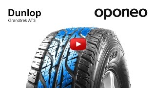 Tyre Dunlop Grandtrek AT3 ● Summer Tyres ● Oponeo™ [upl. by Pacien]