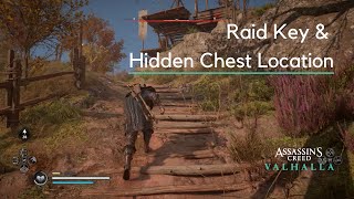 AC Valhalla  Island Monastery  Severn River  River Raid Key amp Hidden Chest Location [upl. by Anastase682]