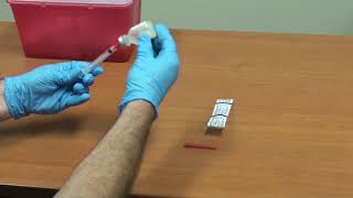 Vaccine Dose Preparation  Dose in 3 mL syringe with 1quot needle IM [upl. by Tifanie521]