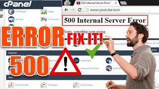 How to Fix 500 Internal Server error Step by Step ☑️ [upl. by Ahsilac]