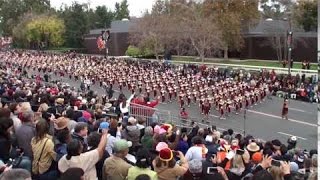 USC Trojan Marching Band  2017 Pasadena Rose Parade [upl. by Tisbe]