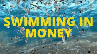 Swimming in Money  Subliminal Affirmations for Wealth Abundance Success  LOA Deep Sleep Program [upl. by Enilarak]