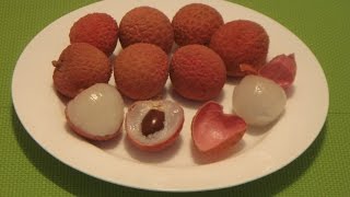 Litchi Fruit How to Eat Lychee Fruit [upl. by Jessy945]