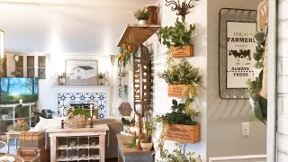 Spring Farmhouse Home Decor Tour [upl. by Otrebile108]