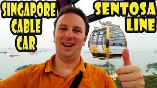 Singapore Cable Car Sentosa Line [upl. by Worra]