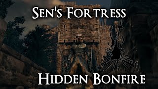 Hidden Bonfire Location Sens Fortress  DS Remastered [upl. by Brandt]