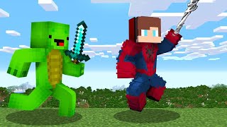 SPIDERMAN Speedrunner VS Hunter in Minecraft [upl. by Radek]