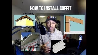 SOFFIT FASCIA FCHANNEL INSTALL EXPLAINED [upl. by Valli]