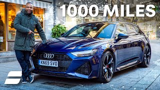 NEW Audi RS6 1000 Mile Review  Ultimate Long Distance Relationship  4K [upl. by Nwavahs]