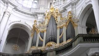 J S Bach Katholische Hofkirche Dresden [upl. by Roosnam]