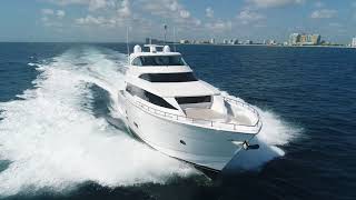 75 Hatteras Panacera Motoryacht Walkthrough 4800000 [upl. by Gettings391]