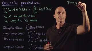 Gaussian Quadrature  Lecture 40  Numerical Methods for Engineers [upl. by Adimra]