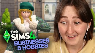 EARLY ACCESS to The Sims 4 Businesses amp Hobbies Streamed 3125 [upl. by Jefferson462]