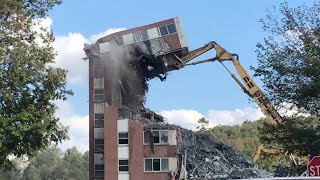 Epic Demolition Of Buildings  Best Building Demolition Compilation [upl. by Lexerd]