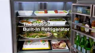 BlueStar 36quot Builtin Refrigerator [upl. by Inoek]