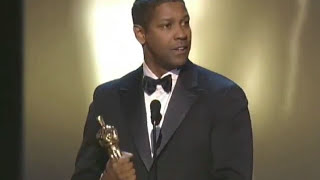 Denzel Washington Wins Best Actor  74th Oscars 2002 [upl. by Hosfmann256]