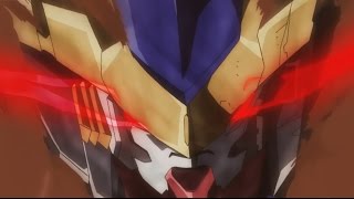 BARBATOS VS HASHMAL DUEL MOBILE SUIT GUNDAM IRONBLOODED ORPHANS [upl. by Suirtemid851]