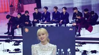 SEVENTEEN  BTS react to TWICE Melting  Feel Special  GDA 2020 [upl. by Shivers]