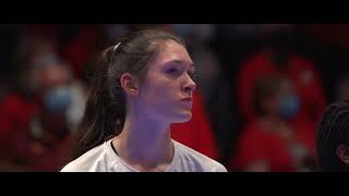 Wisconsin Volleyball  2021 Season Highlights [upl. by Ahsenrad847]