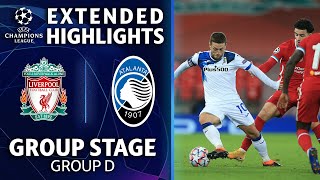 Liverpool vs Atalanta Extended Highlights  UCL on CBS Sports [upl. by Stephani492]