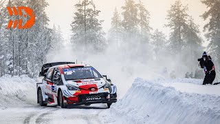 Best of Arctic Rally Finland 2021  Maximum Attack On The Limit Action [upl. by Lundin]