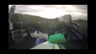 BILLY MONGER TRAGIC CRASH 2017 Formula 4 [upl. by Einnep]