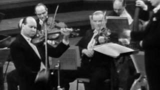 David Oistrakh  Bach Violin Concerto in A minor 1st mvt [upl. by Isdnyl]