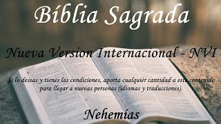 Español  La Biblia hablada  Nehemías COMPLETO  Nueva Version Internacional NVI [upl. by Ttsepmet]