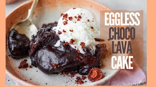 Eggless Chocolate Lava Cake Recipe  how to make eggless molten lava cake  Dominoes choco lava cake [upl. by Dhiman]