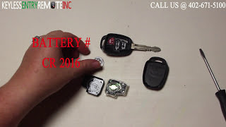 How To Replace A 2012  2021 Toyota Prius Key Fob Battery [upl. by Etem35]