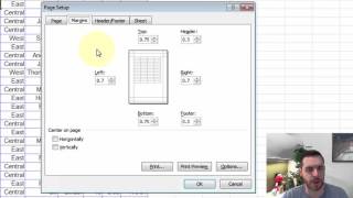 How to Center Worksheets Both Horizontally and Vertically in Excel [upl. by Arretal]