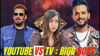 Youtube vs TV on BIGG BOSS [upl. by Sverre627]