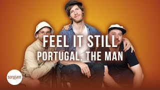 Portugal The Man  Feel It Still Official Karaoke Instrumental  SongJam [upl. by Ahsaetal]