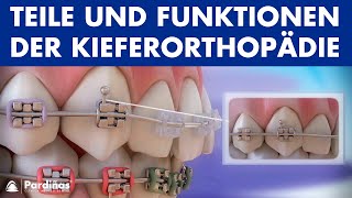 Kieferorthopädie – Teile und Funktionen der Zahnspange © [upl. by Gun482]