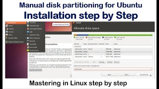 Linux Manual disk partitioning What is boot root directory Swap amp Home partition step by Step [upl. by Nayllij]